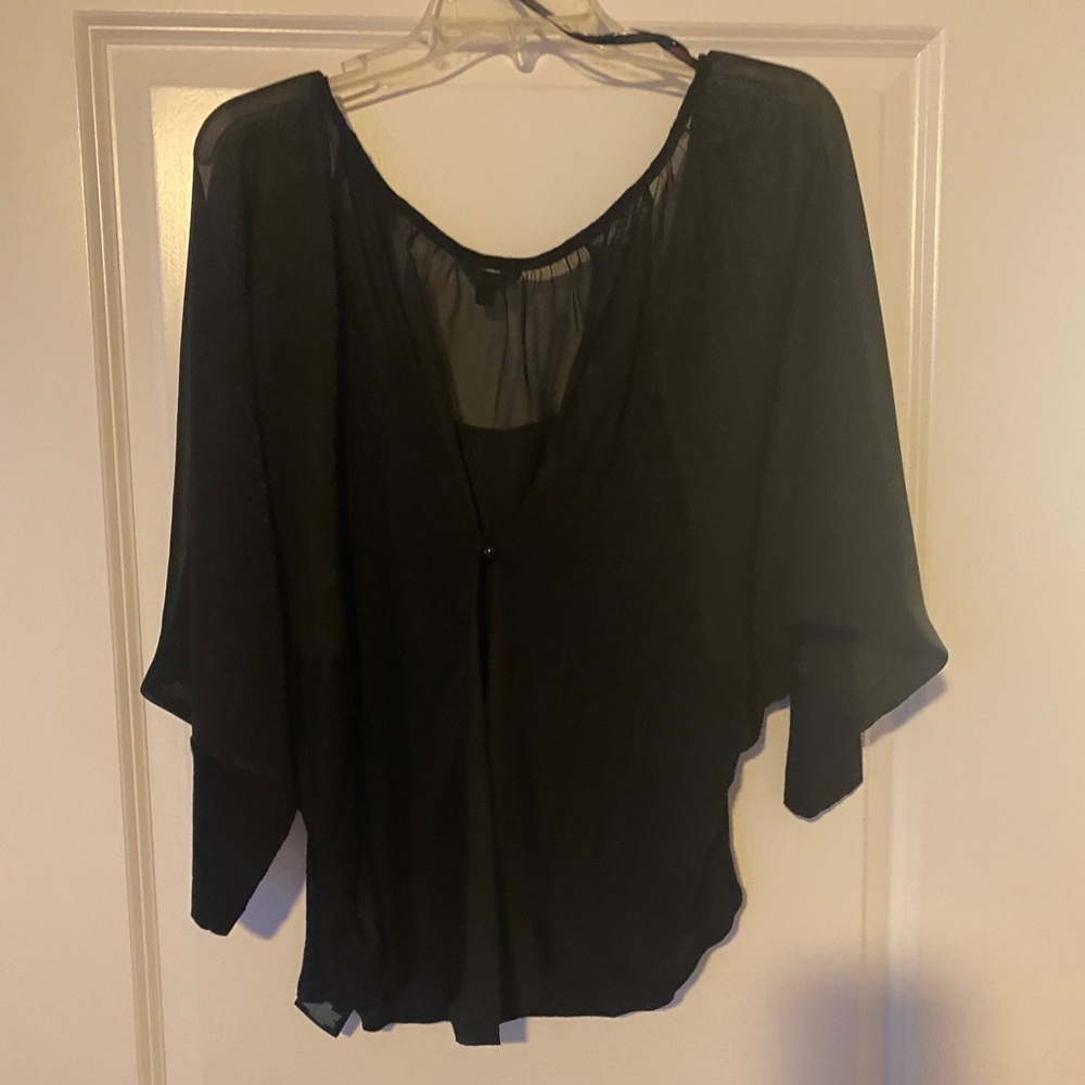 Black dress Guess top